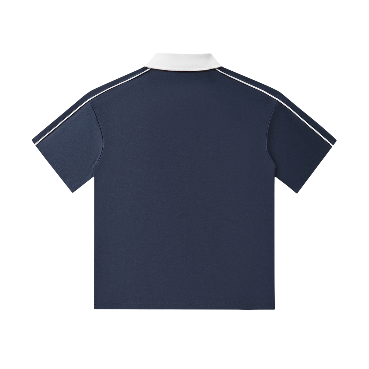 Benched Polo ( White Logo)