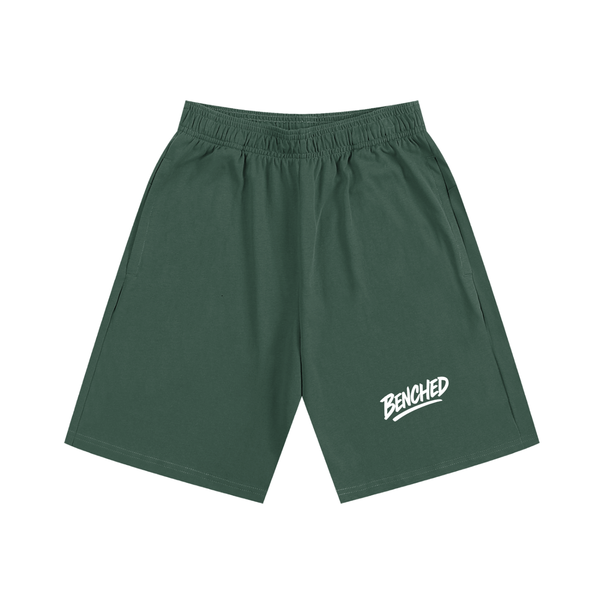 Benched Shorts ( White Logo)
