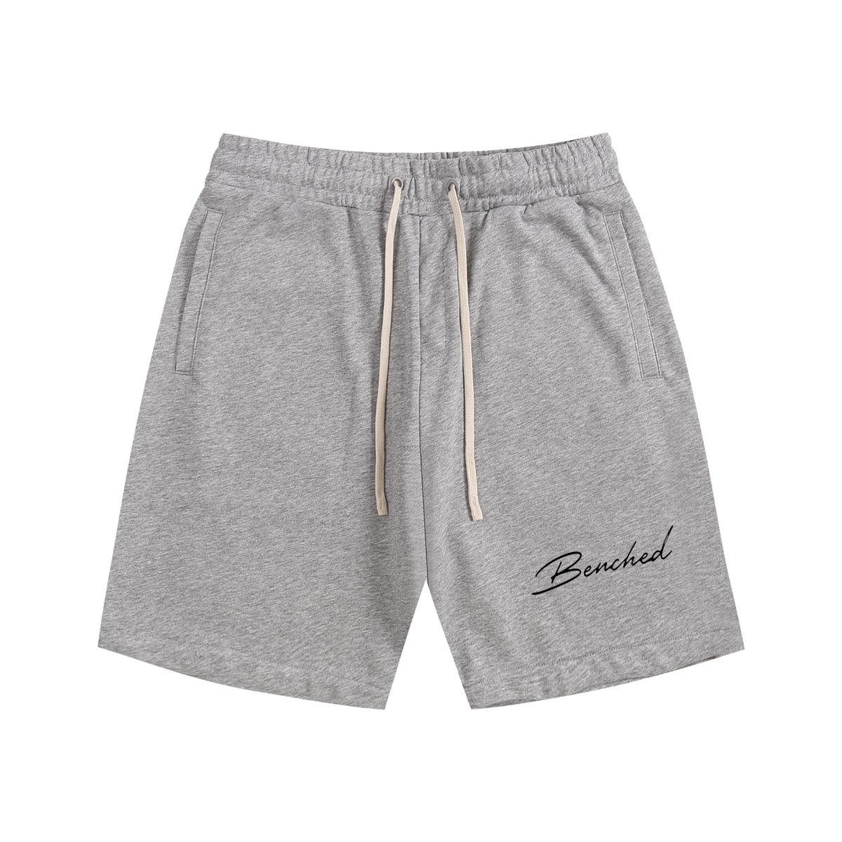 Benched Cotton Shorts (Black Logo)