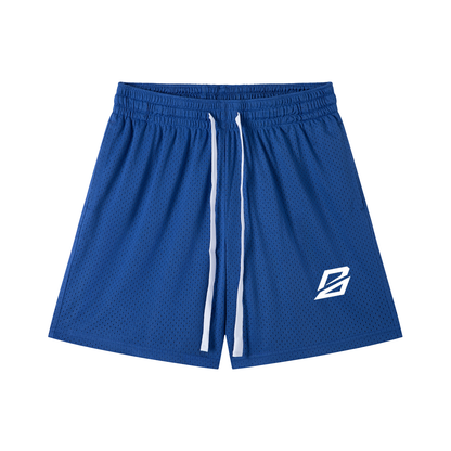 Mesh Drawstring Shorts