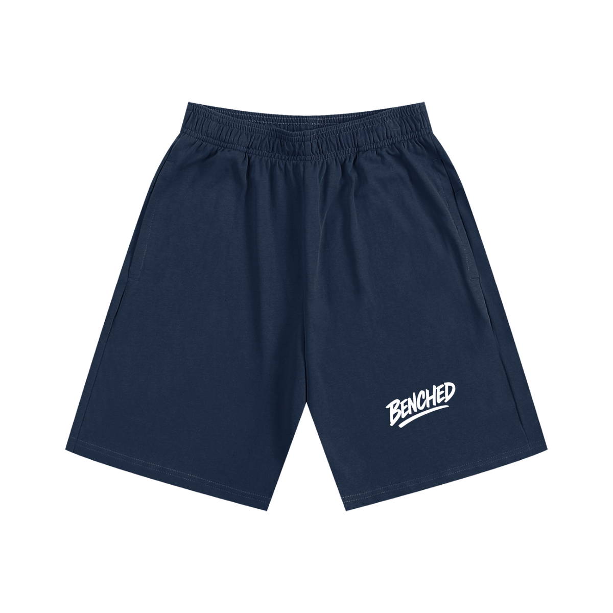 Benched Shorts ( White Logo)