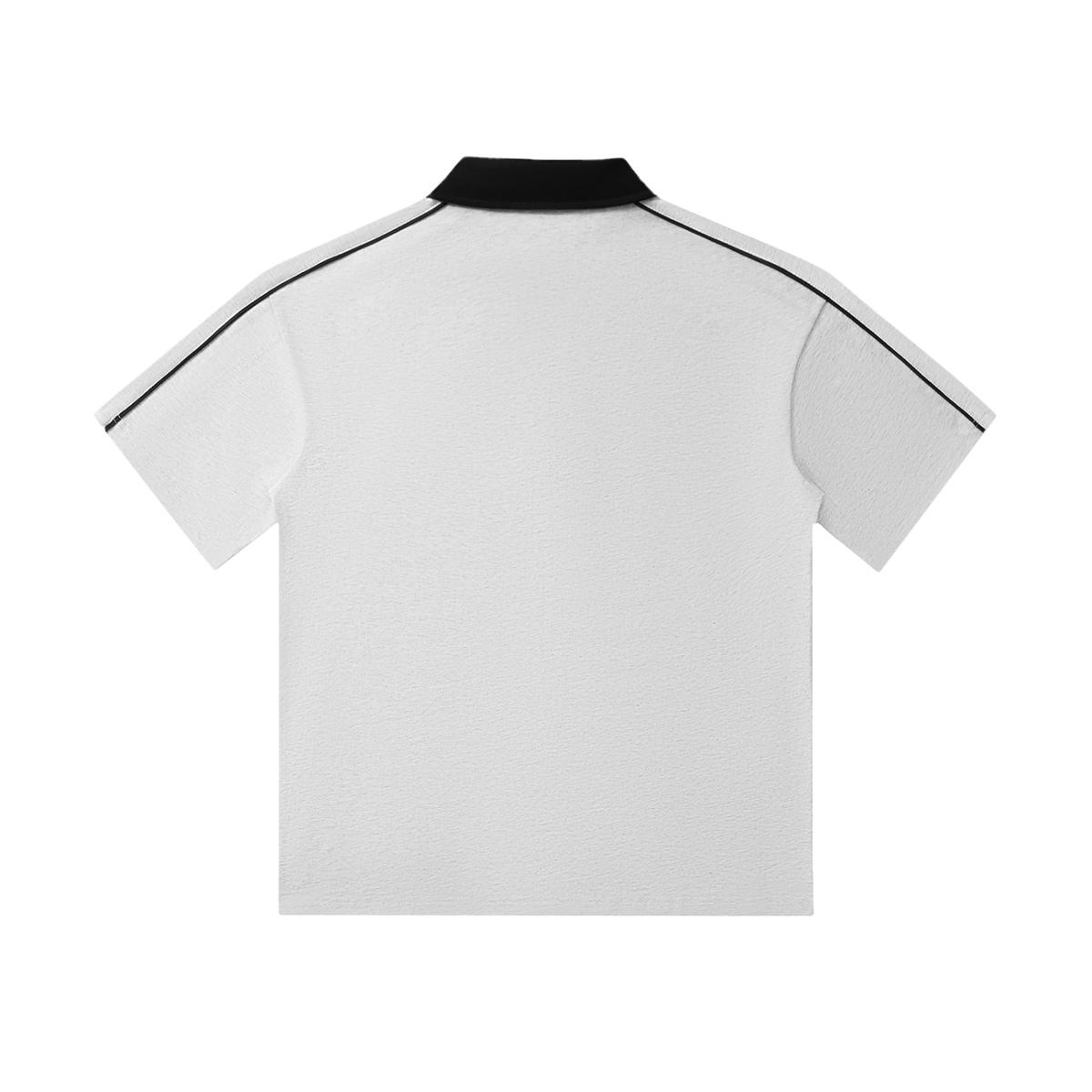 Benched Polo ( Black Logo)