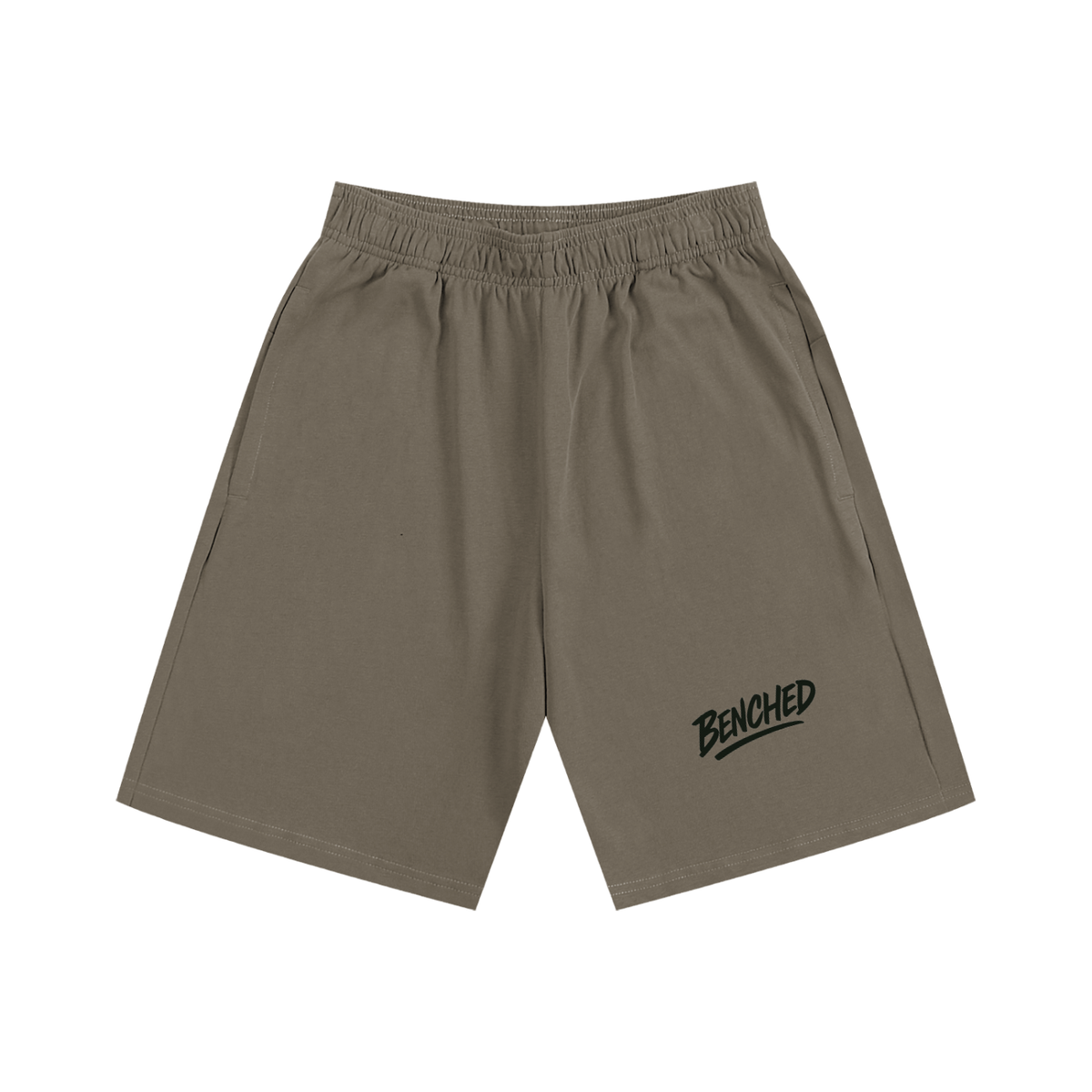 Benched Shorts (Black Logo)