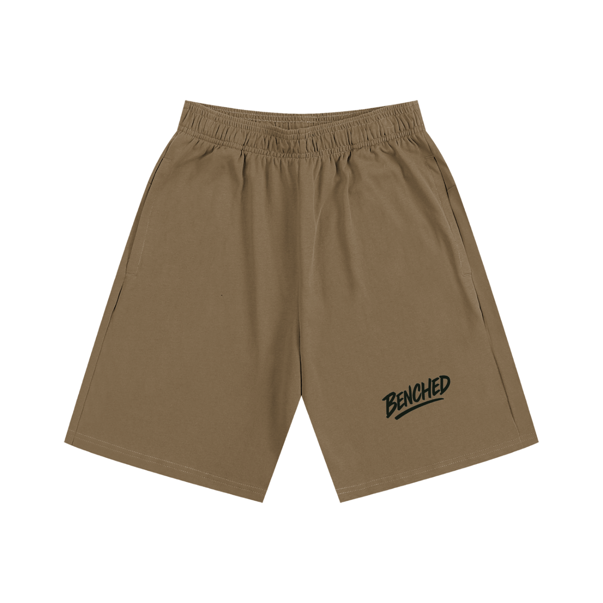 Benched Shorts (Black Logo)